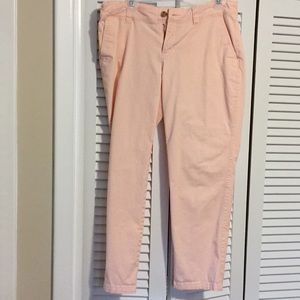 Old navy pink boyfriend pants